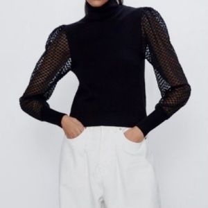Zara Black Turtleneck